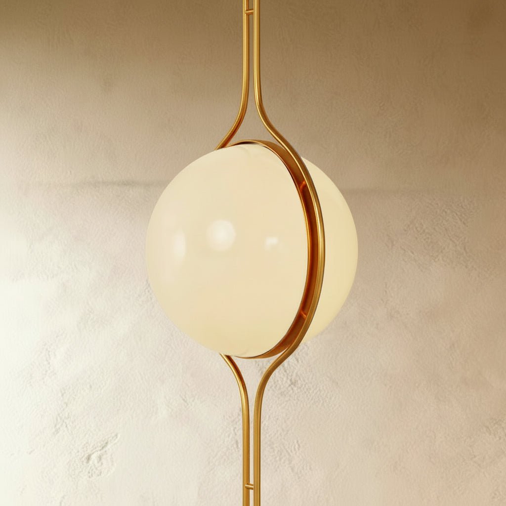 LumenSpan Floor to Ceiling Sculptural Lamp for Modern Living Spaces