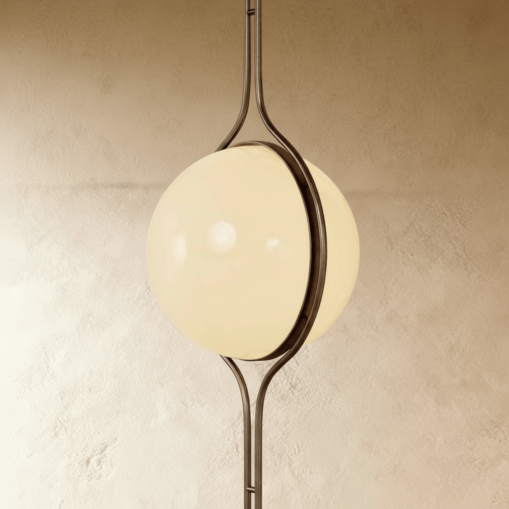 LumenSpan Floor to Ceiling Sculptural Lamp for Modern Living Spaces