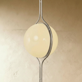 LumenSpan Floor to Ceiling Sculptural Lamp for Modern Living Spaces